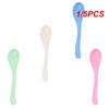 1/5PCS Childrens Spoon Wheat Straw Ice Cream 12g 16.5*3.9cm Spoon Rests And Pot Clamps Rice Paste Spoon Rice Cereal Baby Food