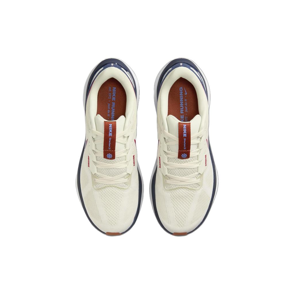 Nike Air Zoom Structure 25 Sea Glass University Red Men Sneakers White Midnight-Navy Rugged-Orange DJ7883-001