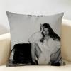 Model KKate MMoss Cushion Cover Natural Linen Organic Fabric DoubleSided Printing Room Sofa Decor Pillow Case