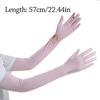 Anti-UV Arm Sleeves Solid Color Riding Driving Gloves New Sun Protection Arm Cover  Outdoor