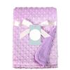 76*102cm Cute Infant Baby Warm Double Layer Blankets Swaddle Bathing Towels