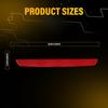 For -23 Honda Civic Rear Bumper Reflector Light Tail Lamp Case Left&Right EA