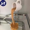 Floating Coffee Cup Funny Sculpture Pouring Liquid Splash Mug 3D Art Ornaments for Office Desktop Home Kitchen Decoration