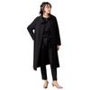 Black Black Formal Long Coat Formal Quilt Mourning Clothes Funeral Black Black S Outerwear For Suit Outerwear [SORITEAL Label] B-GALLERY Women's