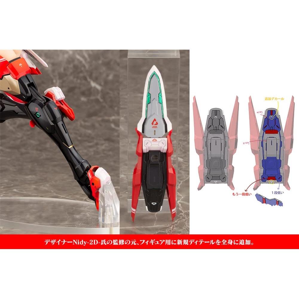 Megami Device Asura Ninja масштаб 21 готовая фигурка из ПВХ окрашенная PP956