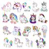 50 Unicorn Cute Cartoon Graffiti Stickers Water Cup Computer Refrigerator Mobile Phone Decorative Stickers Waterproof