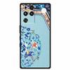 Чехол для ZTE Nubia RedMagic 11 Pro 5G, 3D тиснение, цветы, рельефный, мягкая черная силиконовая задняя крышка, для ZTE Nubia RedMagic 11Pro, Funda