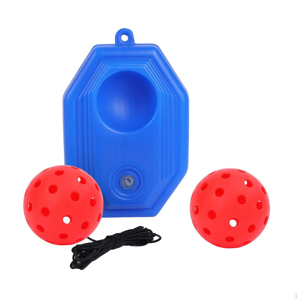 Тренажерный мяч Pickleball со шнуром, профессиональное тренировочное пособие для