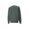 Puma FW22 Solid Color Logo Embroidered Pullover Crew Neck Long Sleeve Sweatshirt Men Tops Teal 534365-68