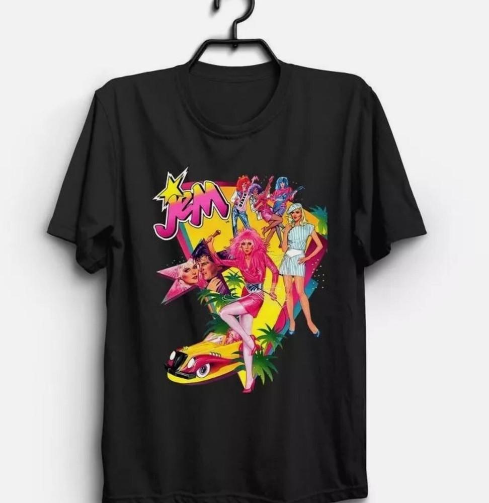 Jem and the Holograms Vintage Retro Unisex Ladies T Shirt