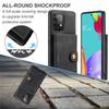 JEEHOOD J01 For Samsung Galaxy A52 4G/5G/A52s 5G Case Leather+TPU Detachable Phone Cover Card Bag