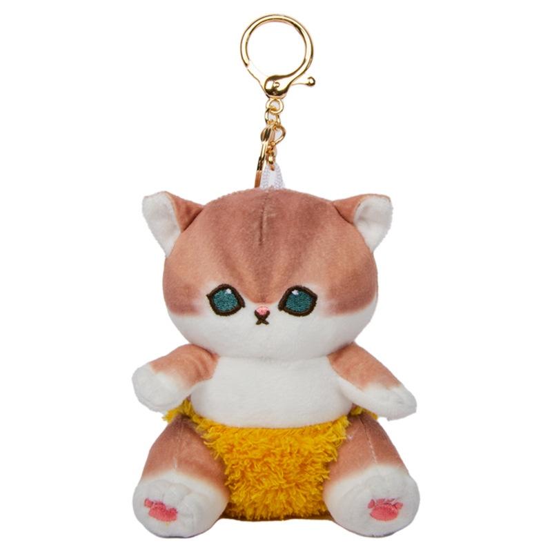 Мофусэнд Акула Кот Креветка Плюшевая Игрушка Подвеска Японская Мультяшная Кукла Украшение для Сумки Подарок