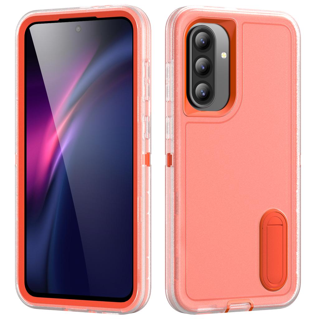 Новый Samsung A56 чехол-подставка с полной защитой, матовый, противоударный, пыленепроницаемый, приятный на ощупь, с защитой от перегрева.