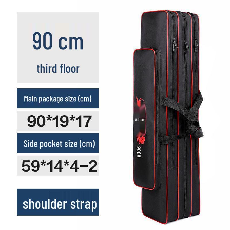 Многофункциональный водонепроницаемый рюкзак для хранения рыболовных снастей и удилищ