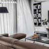 1 шт. NAPEARL Простой Элегантный Тюлевый Прозрачный Шторный Однотонный Экран для Окна для Гостиной Спальни Домашнего Декора