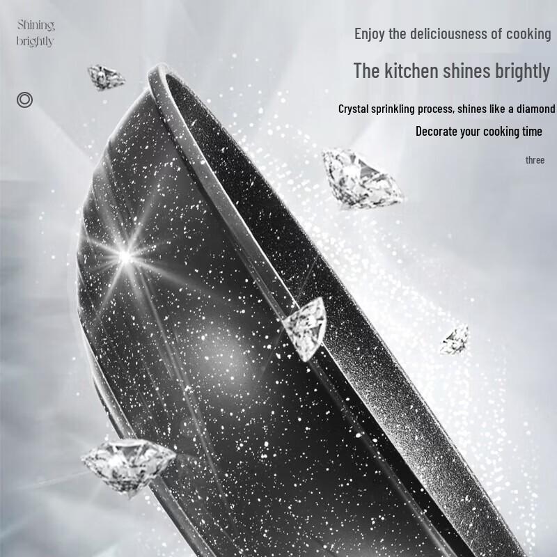 ASD 30cm Maifan Stone Non-stick Wok with Stand-up Lid