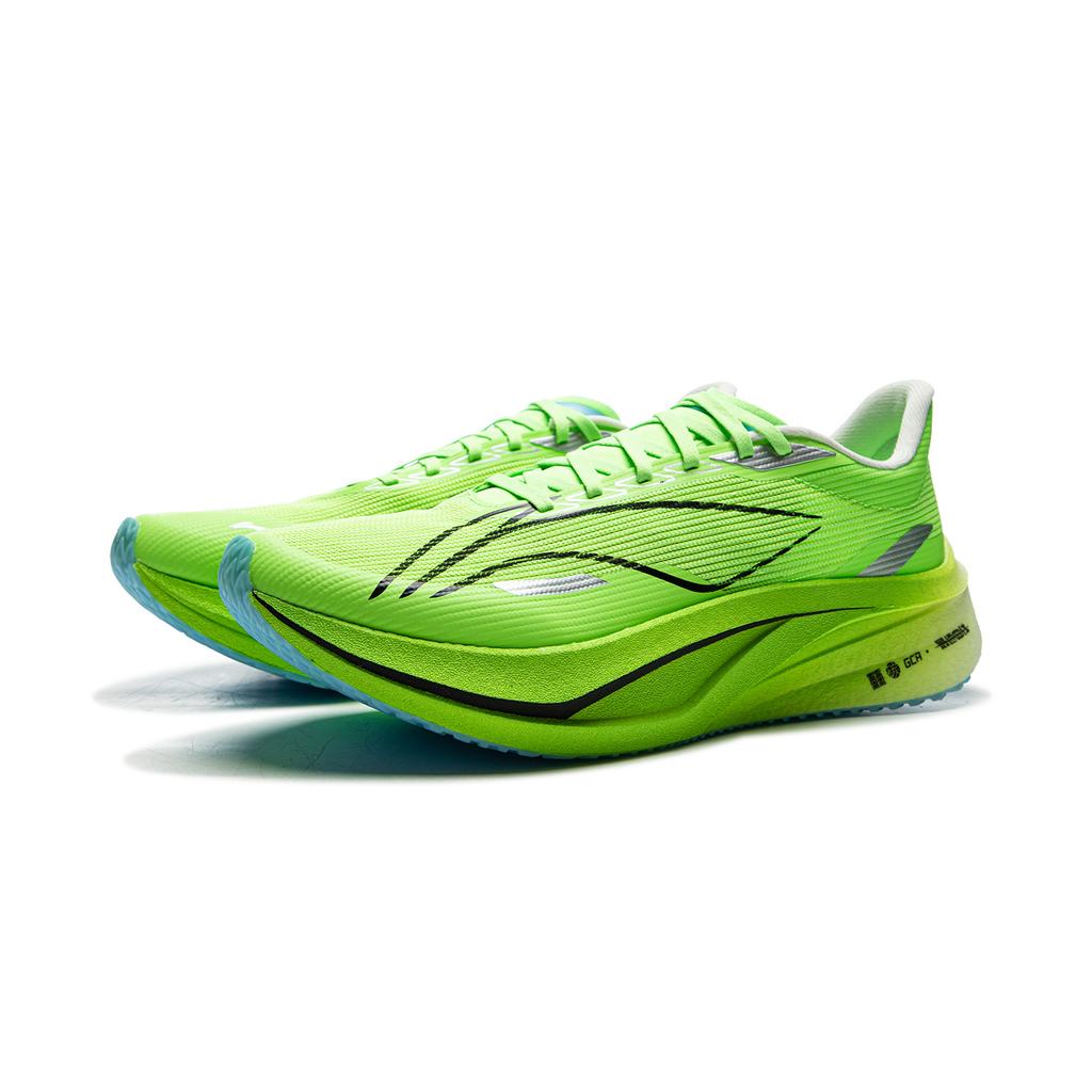 Li Ning Feidian 4 Challenger Running Shoes Men Sneakers Fluorescent-Green ARMU005-28