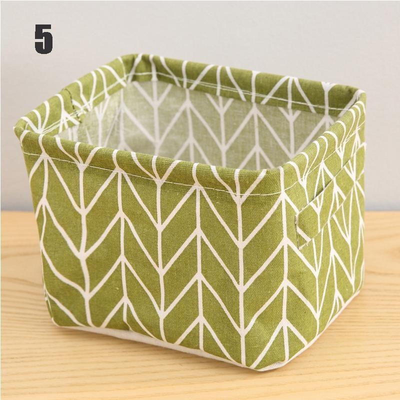 1 корзина для хранения с ручкой, настольная корзина для хранения с печатным рисунком, косметическая книга, нижнее белье, организация домашнего хранения, хранение предметов первой необходимости в общежитии