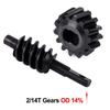 Overdrives Underdrive Worm Differential Axles Steel Gears 12T 13T 14T 16T 18T Racing Differential Helical Gears Set