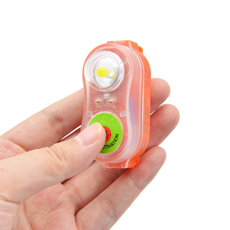 Литиевый Световой Жилет Спасательный Фонарь Сигнальный Предупреждающий Свет Аксессуары для Спасательного Жилета