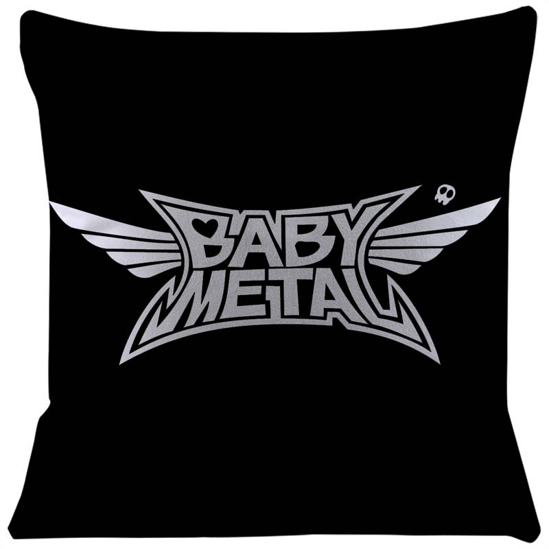 Winter Babymetal Cushion Cover for Sofa Pillow Case Cover Seat Car Throw Pillowcase Xcm For Home Decorative SJ