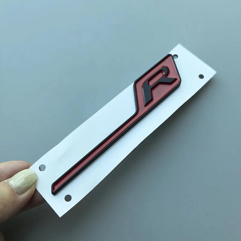 Long Underline S R C Badge ABS Car Emblem for Mercedes Benz AMG C63S E63S GTS GT63S GLC63S A45S CLA45S GLE63S Trunk Logo Sticker HL8