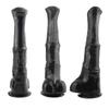 Horse Dildo Prostate Massager Bendable Anal Plug Sex Toy for Women Men Gay Adult Big Dick Cheap Butt Plugs 18