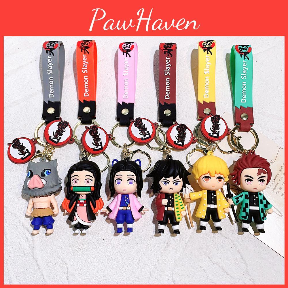 Colorful Demon Slayer Keychain For Women Men Festival Celebration Gift