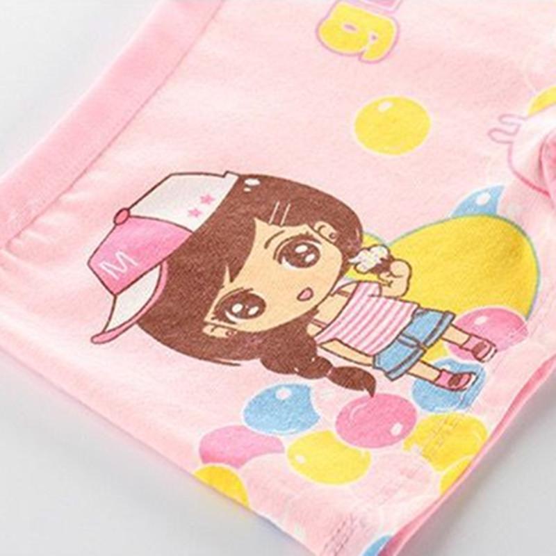 4 шт. детские трусы, трусики для маленьких девочек с героями мультфильмов, нижнее белье, детские штаны, шорты-боксеры для девочек