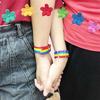 Hot Rainbow Bracelet Men's Creative Personality Strap Wild Couple Fashion Bracelet Jewelry