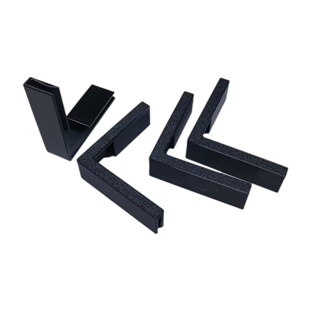 4Pcs Rigid Plastic Cardboard Corner Clips Reusable Corner Reinforcement Clips Storage Bucket Making