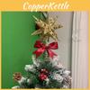 Tree Christmas Topper Lighted Twinkling Star Holiday Tree Top  Art Decoration