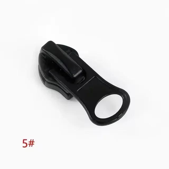 10/30 шт. 3# 5# 8# 10# Нейлоновый пуллер для молнии, реверсивная головка молнии для потайных водонепроницаемых молний, швейная фурнитура для одежды