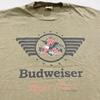 Винтаж 90-х BUDWEISER BEER РЕТРО СЕРИЯ HAMPTON BEACH NH Футболка XL алкоголь bud