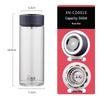 Heenoor 540ML High Borosilicate Glass Tea Infuser Cup
