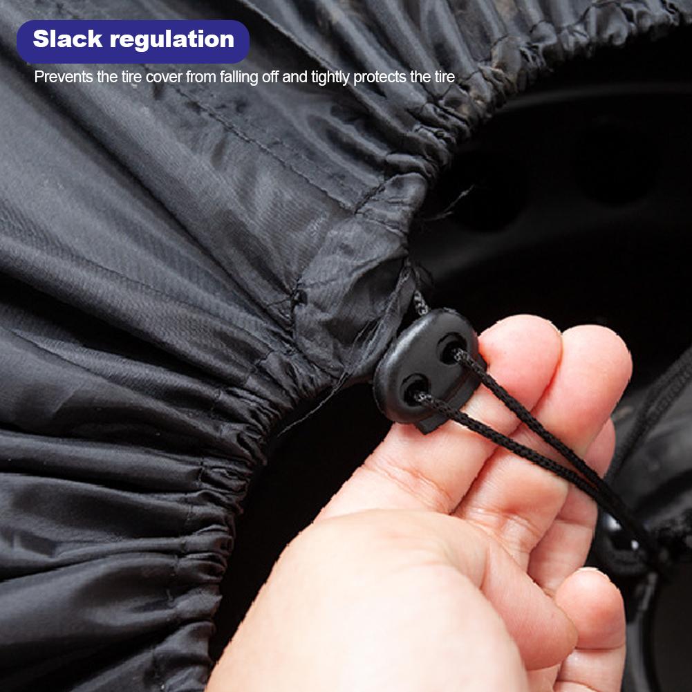 1 шт. Универсальные чехлы для запасных шин автомобиля, чехлы для хранения автомобильных колес, сумки для переноски шин для автомобильных колесных колпаков 13–18 дюймов, 19–23 дюйма