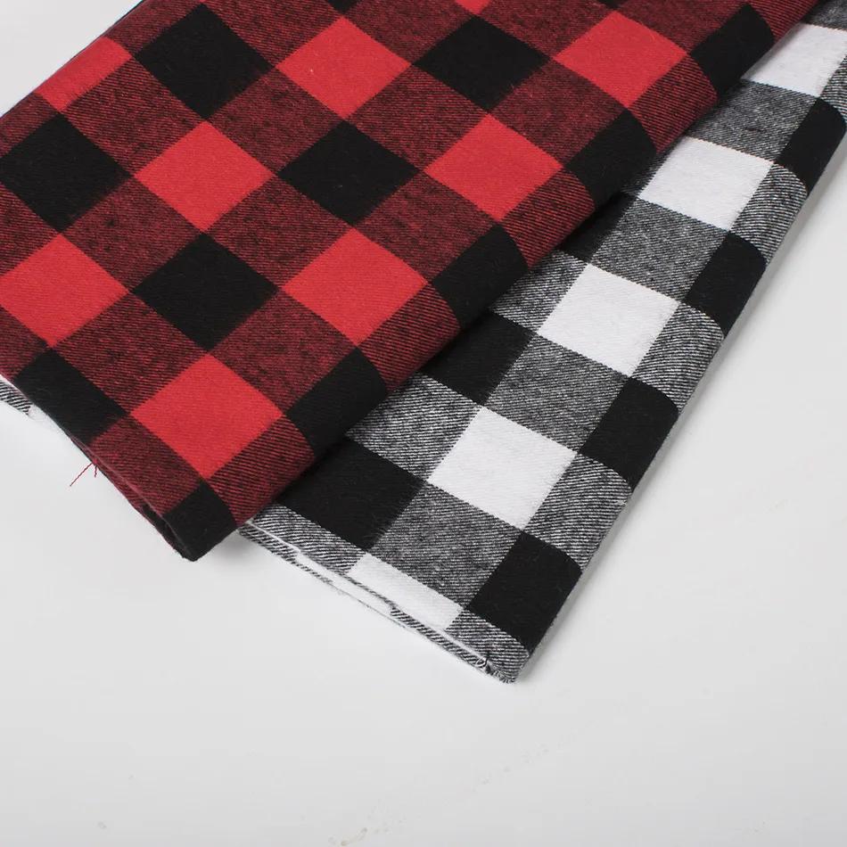 Окрашенная пряжа мягкая утолщенная шлифованная шерстяная клетчатая ткань JK Clothing рубашка юбка куртка брюки клетчатая ткань DIY швейная одежда ткани