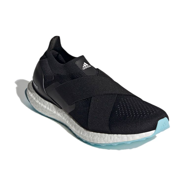 adidas UltraBoost Slip-On DNA Black Hazy Sky Женские кроссовки Core-Black Cloud-White H02816
