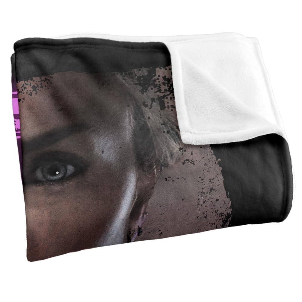 Mortal Kombat 2 Sonya Blade Portrait Soft Touch Blanket