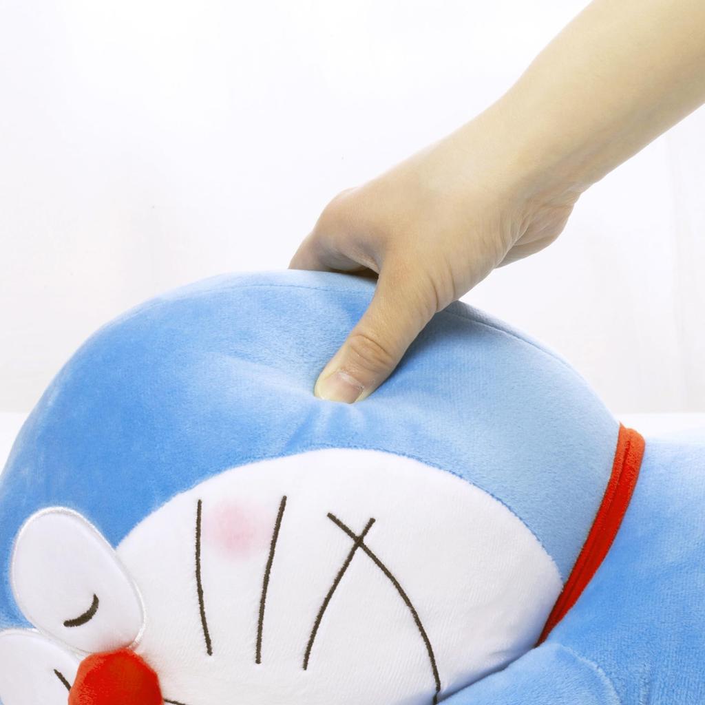 MORIPiLO Подушка для тела Morishita Doraemon M 45 см Большая мягкая игрушка Подушка с персонажами Товары Shogakukan Подушка синяя 4620142 Приблизительно. Совместный сон