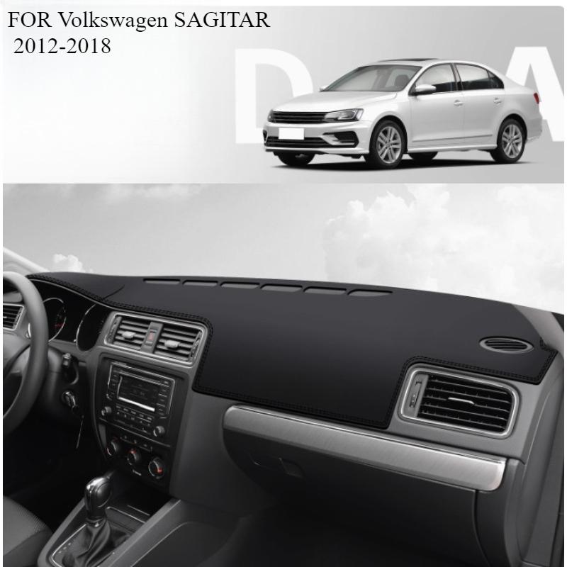 ДЛЯ Volkswagen SAGITAR 2012-2018 Автомобильный коврик на панель приборов Dashmat Покрытие на приборную панель Коврик Защита от солнца Покрытие на приборную панель Ковер Аксессуары
