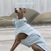 Autumn Greyhound Whippet Iggy Hooded Pet Vest Rainproof and Waterproof Adjustable Zipper Dog Clothes