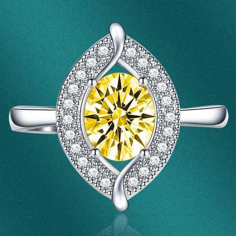 Sace Gems Классическое кольцо из медного сплава с цирконом, женские ювелирные изделия, свадебный подарок для вечеринки