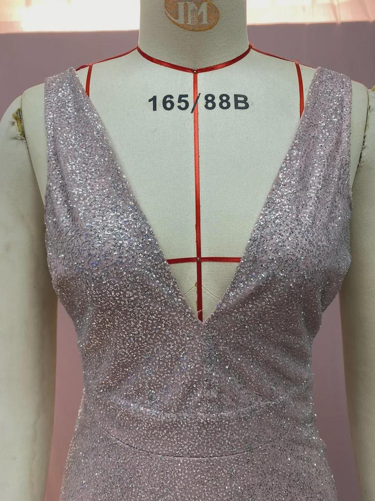 2025 Весна/Лето 2025 Сверкающее вечернее длинное платье