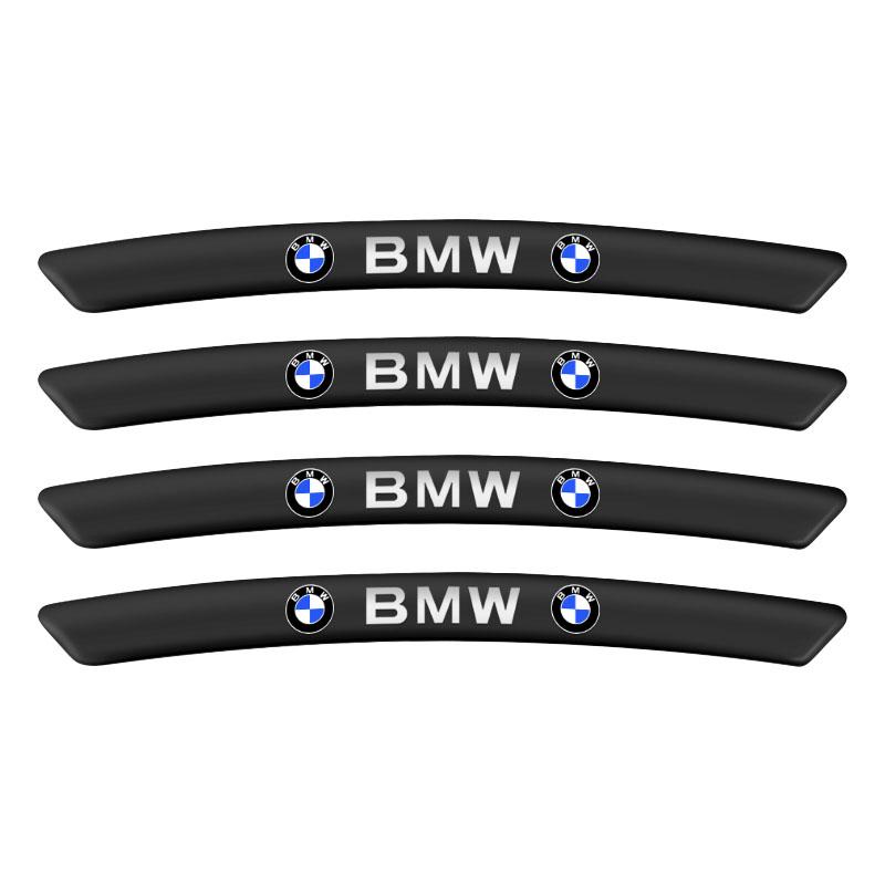 4 шт. Алюминиевая эмблема значка автомобиля Декор ободов колесных дисков 3D наклейки для Bmw E63 E70 E88 E90 E92 E93 E39 E46 E60 F10 F30 X3 X4 X5 X6