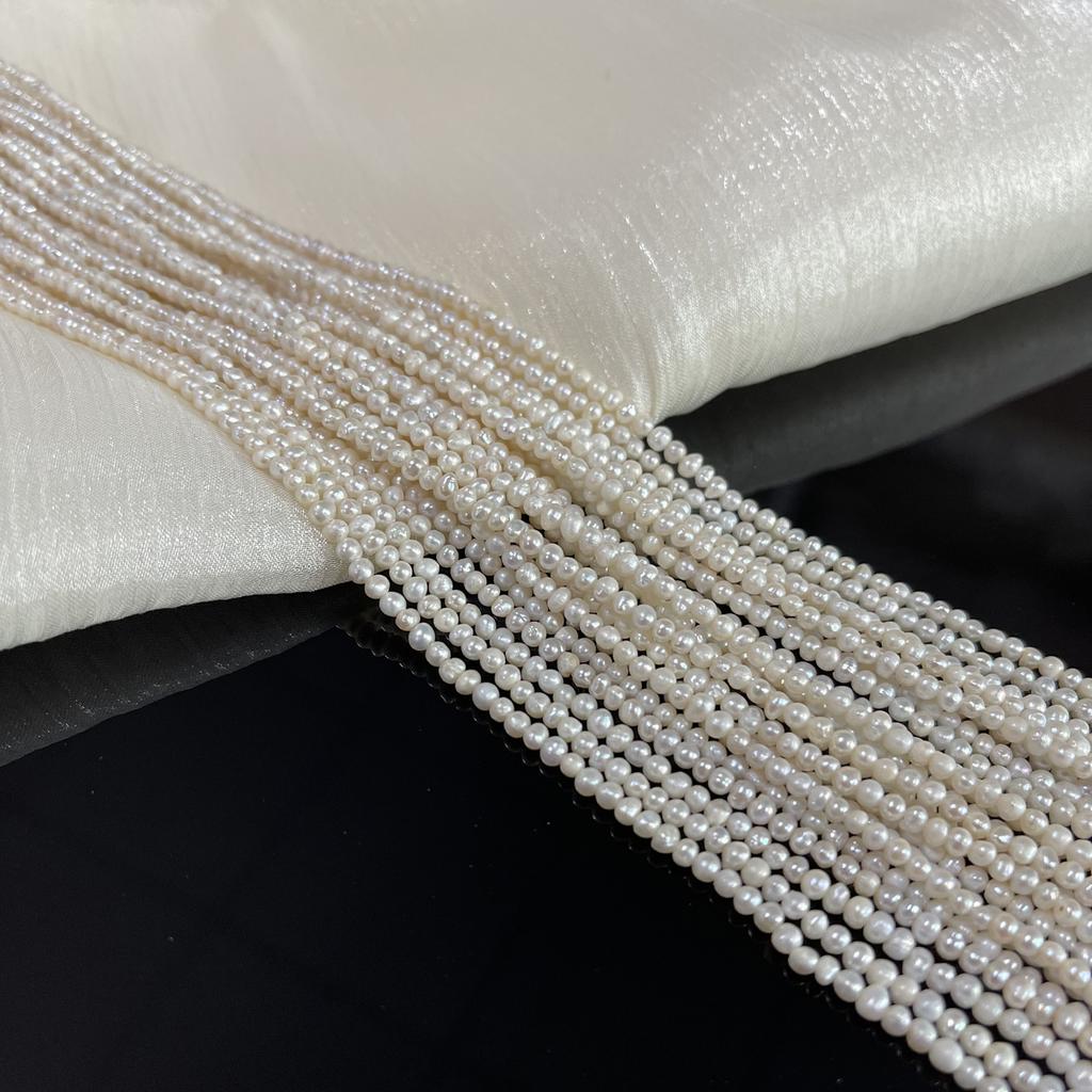 1 нить, 2-2,5 мм, белые искусственные бусины в форме риса для изготовления украшений своими руками, подарков на День святого Валентина, невесты, подружки невесты, женщин, свадебных изделий, 36 см