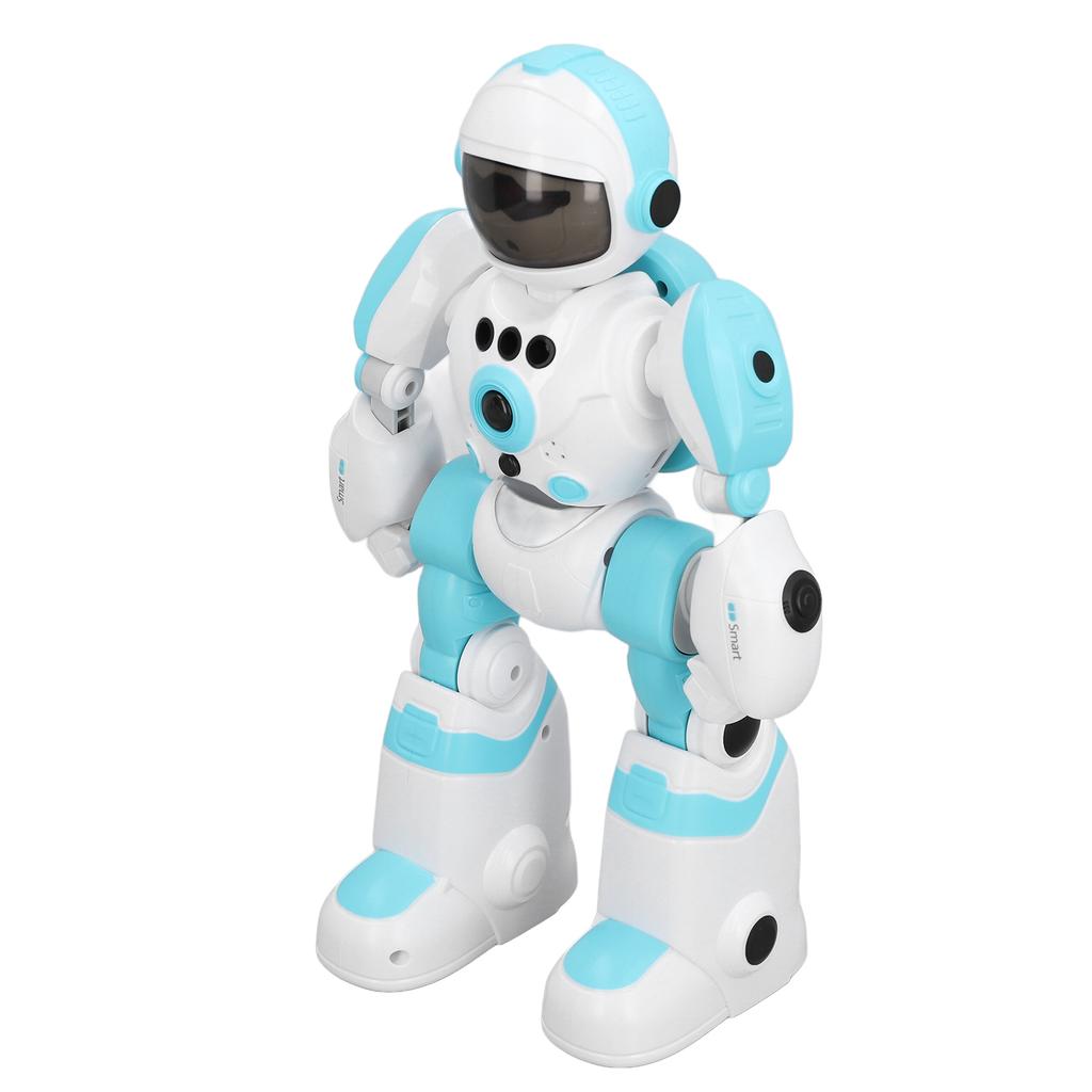 Children Remote Controlled Robot Toy with Voice Changing Modes Colorful Light Intelligent Programmable Robot