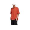 Adidas Originals Crew Neck Pullover Short Sleeve T-Shirt Men Tops Orange-Red HB8046