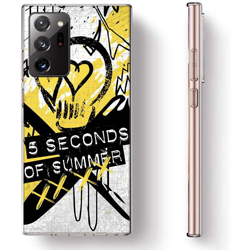 5 Sos Seconds Летний чехол для телефона для Samsung A16 A17 A26 A36 A37 A56 A57 A12 A22 A32 A52S A07 A06 A02S A72 Galaxy A70 A50S A71 A5
