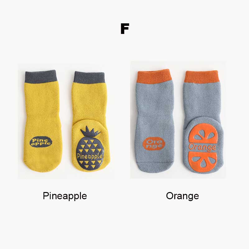 Winter Baby Thermal Non Slip Socks For Girl Boy Children Cotton Sock Newborn Toddler Home Thick Sock Infant Anti-slip Sleep Sock